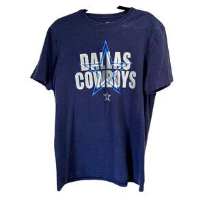 Dallas Cowboys Authentic Navy Blue T-Shirt Size M